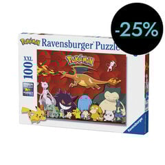 Puzle 100 peces XXL Pokémon
