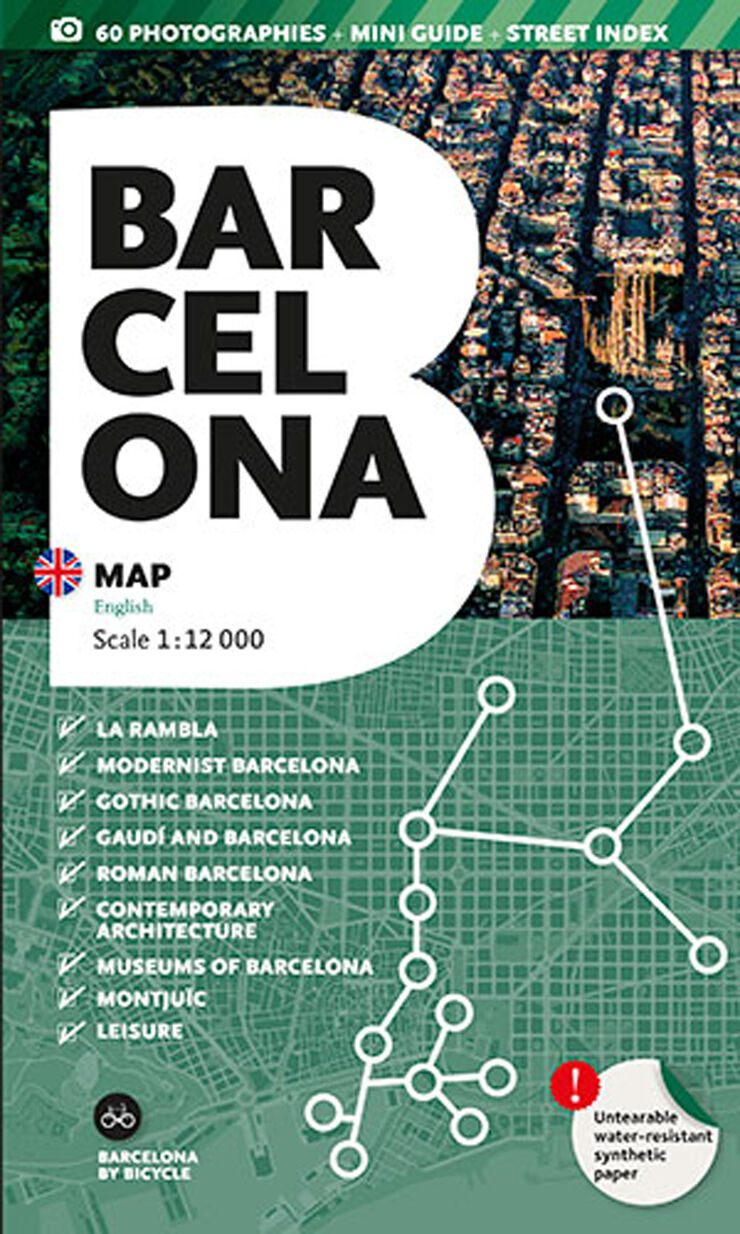 Mapa Barcelona (anglès)