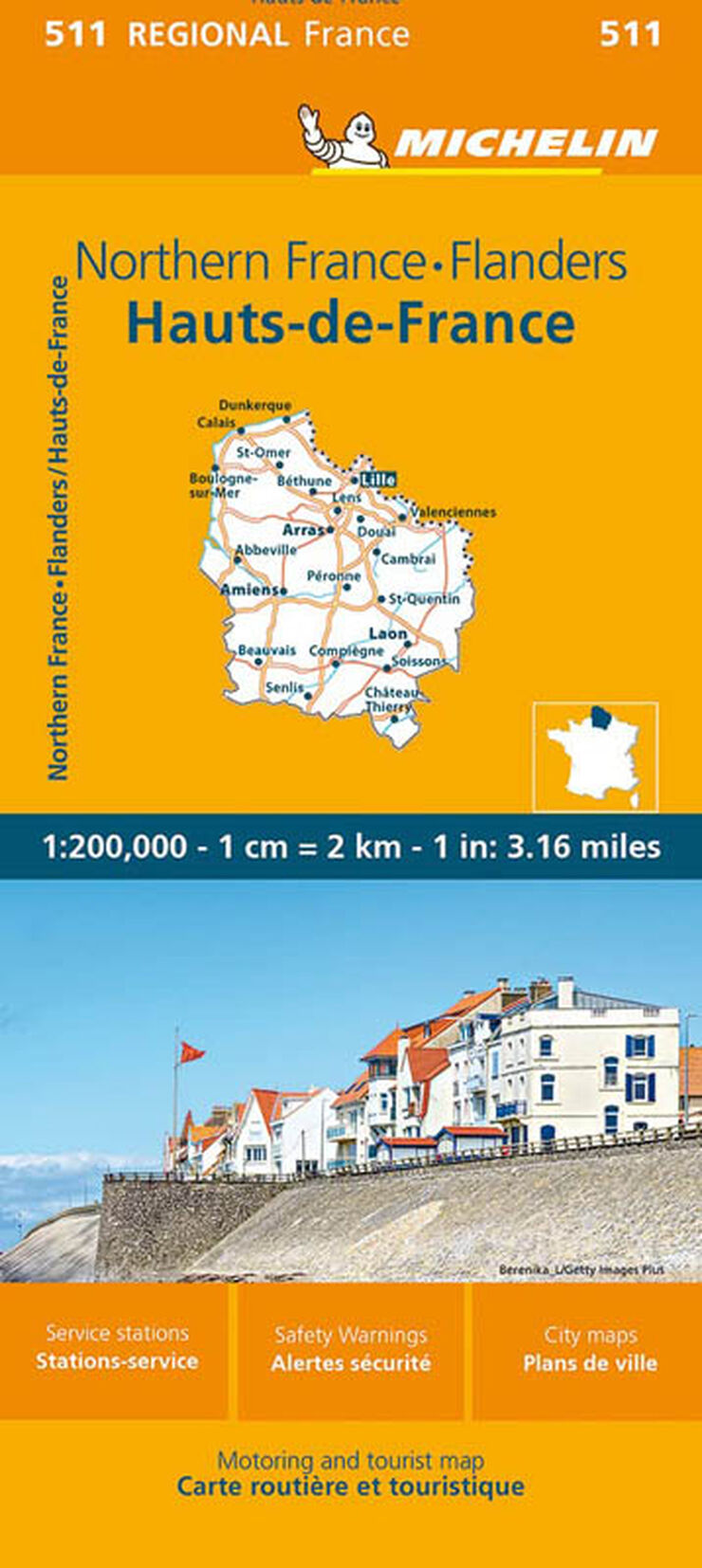 Mapa Regional Northern France-Flanders