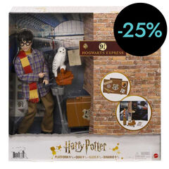 Muñeco Harry Potter en la Plataforma 9 3/4