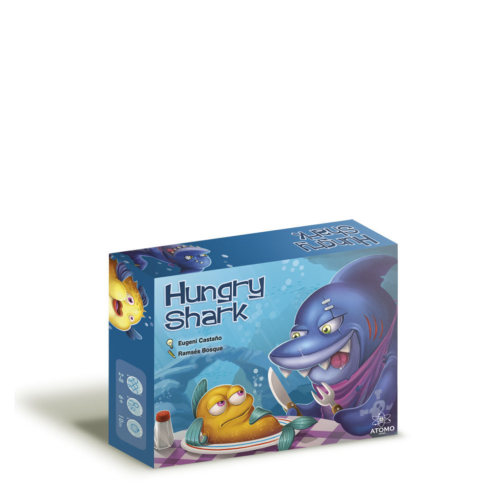 Hungry shark Juego de cartas Atomo Games