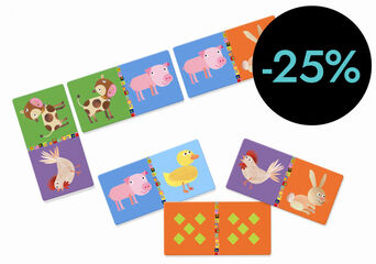 Dòmino animals granja