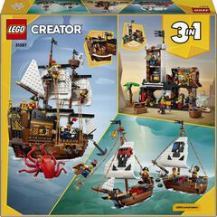 LEGO&reg; Creator Barco Pirata Ic&oacute;nico 31387
