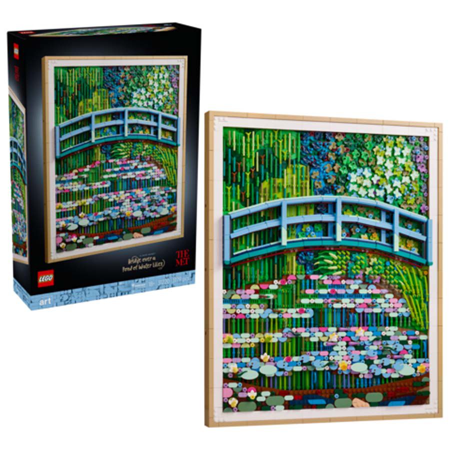 LEGO&reg; ART Claude Monet &ndash; Puente sobre un estanque de nen&uacute;fares 31220