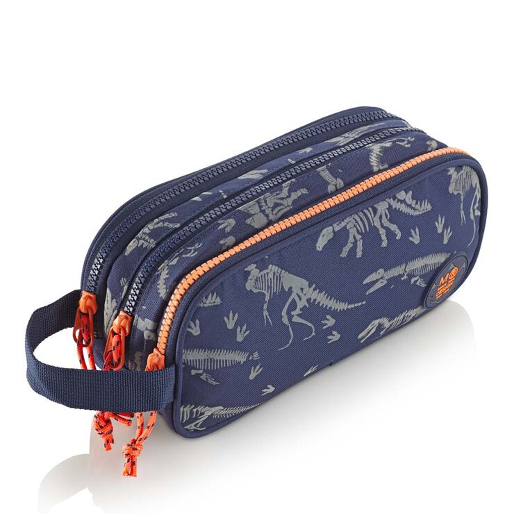 Estuche triple reciclado Miquelrius Dinoworld