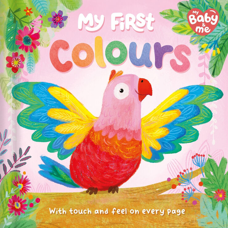 My baby & me. My first colours