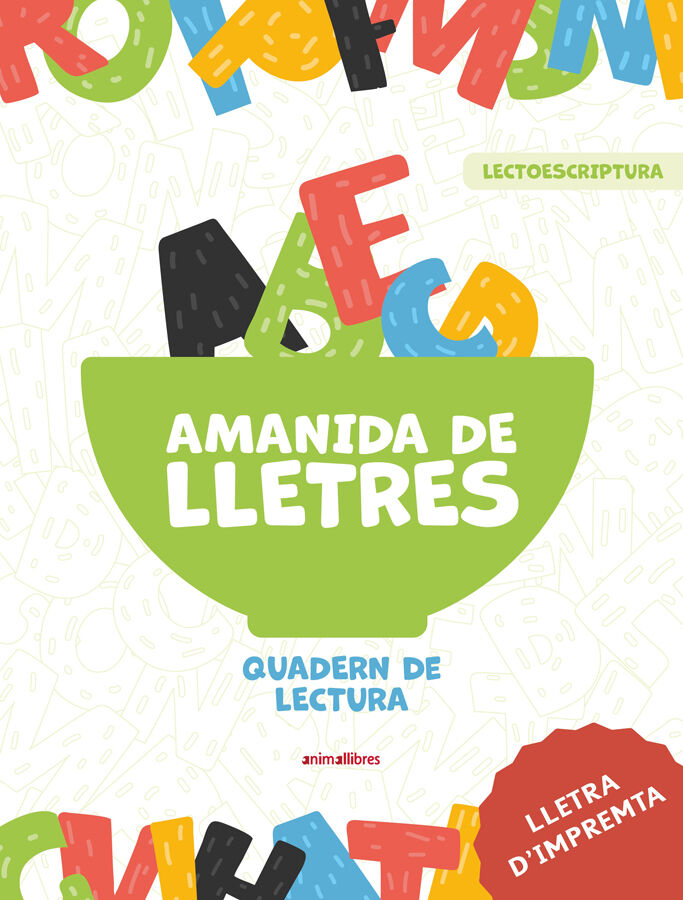 ANIMALLIBRES P1 Amanida lletres/Lec./Imp