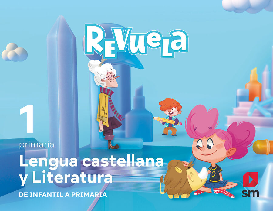 Lengua Castellana y Literatura. 1 Primaria. Trimestres. Revuela