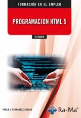 Programaciión HTML 5 Programaciión HTML 5