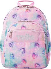 Motxilla Totto glitter Shiny Heart