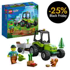LEGO® City Great Tractor Forestal con Remolc 60390