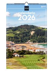 Calendario pared Finocam espiral 25x40 2026 Pueblos con encanto castellano
