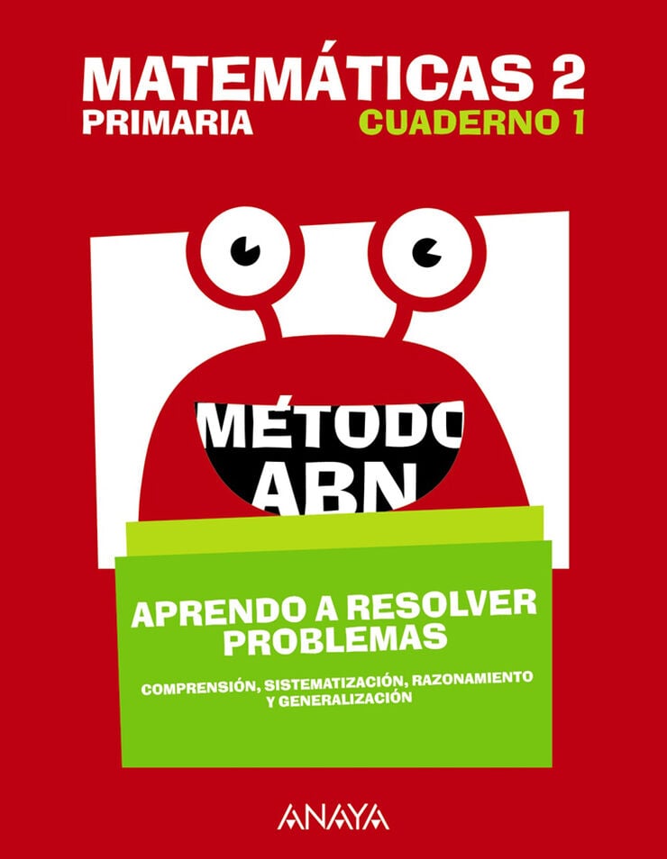 Matem&aacute;ticas 2. M&eacute;todo ABN. Aprendo a resolver problemas 2&ordm; Primaria