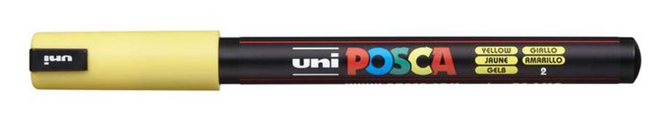 Retolador Posca PC-1MR 0,7mm groc