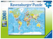 Puzle Ravensburger Mapa del Mundo 200 piezas