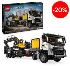 LEGO&reg; Technic Cami&oacute;n FMX y Excavadora El&eacute;ctrica EC230 Volvo 42175