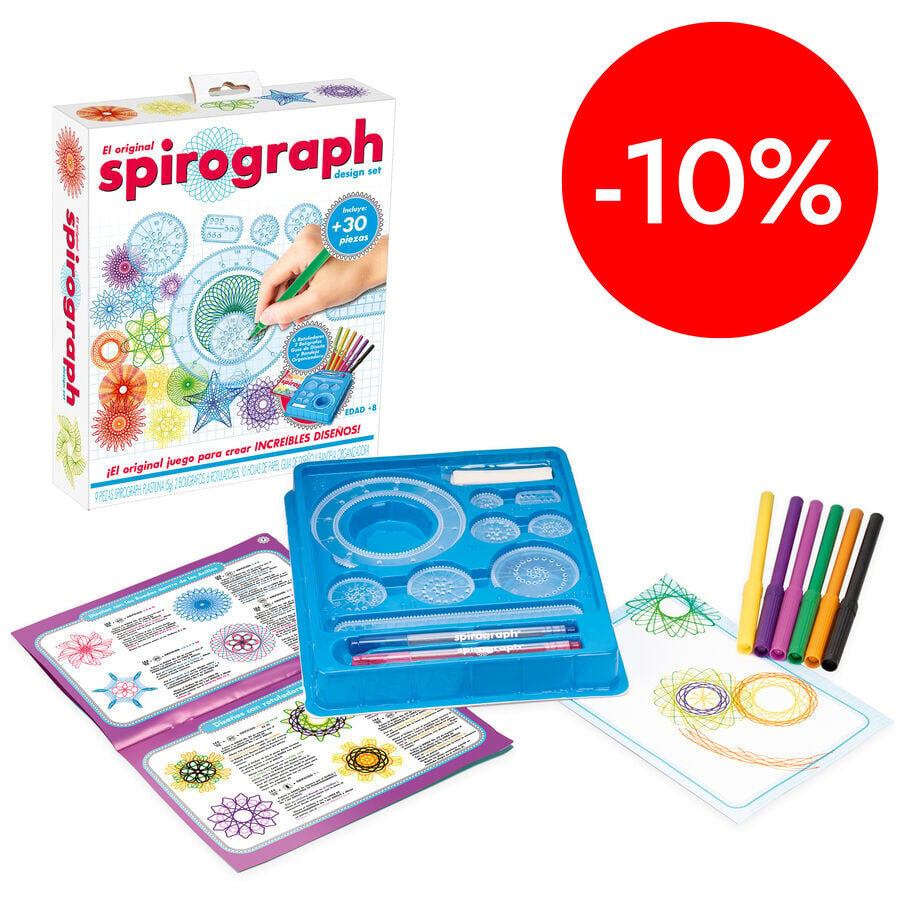 Spirograph set de dise&ntilde;o