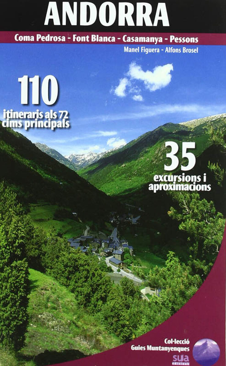 Andorra. 110 itineraris als 72 cims principals