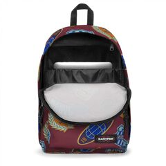 Mochila Eastpak Out of Office Clash Burgundy