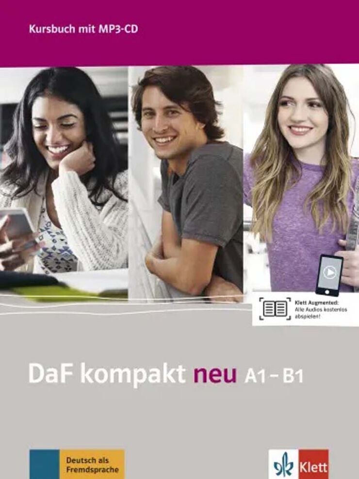 Daf Kompakt Neu A1 B1 Kursbuch+Mp3 Infantil 3 años