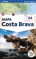 Costa Brava, mapa Costa Brava, mapa