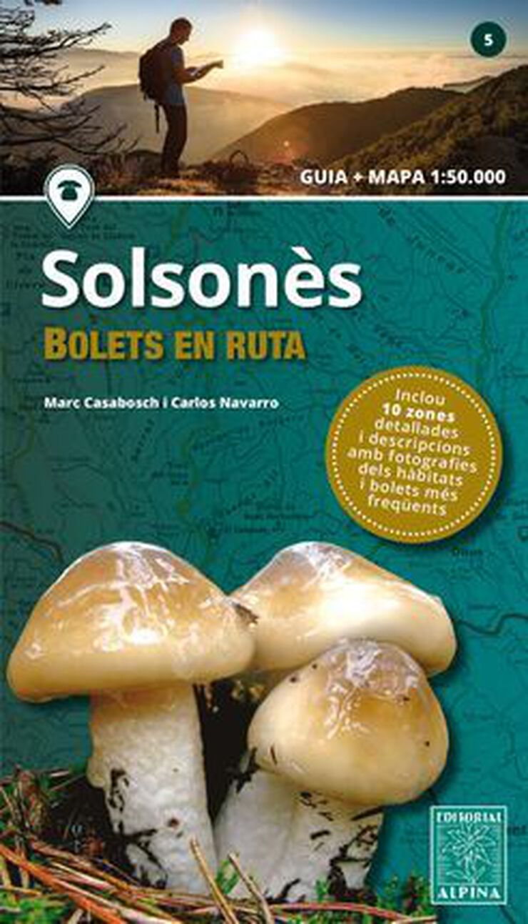 Solsonès. Bolets en ruta 1:50.000