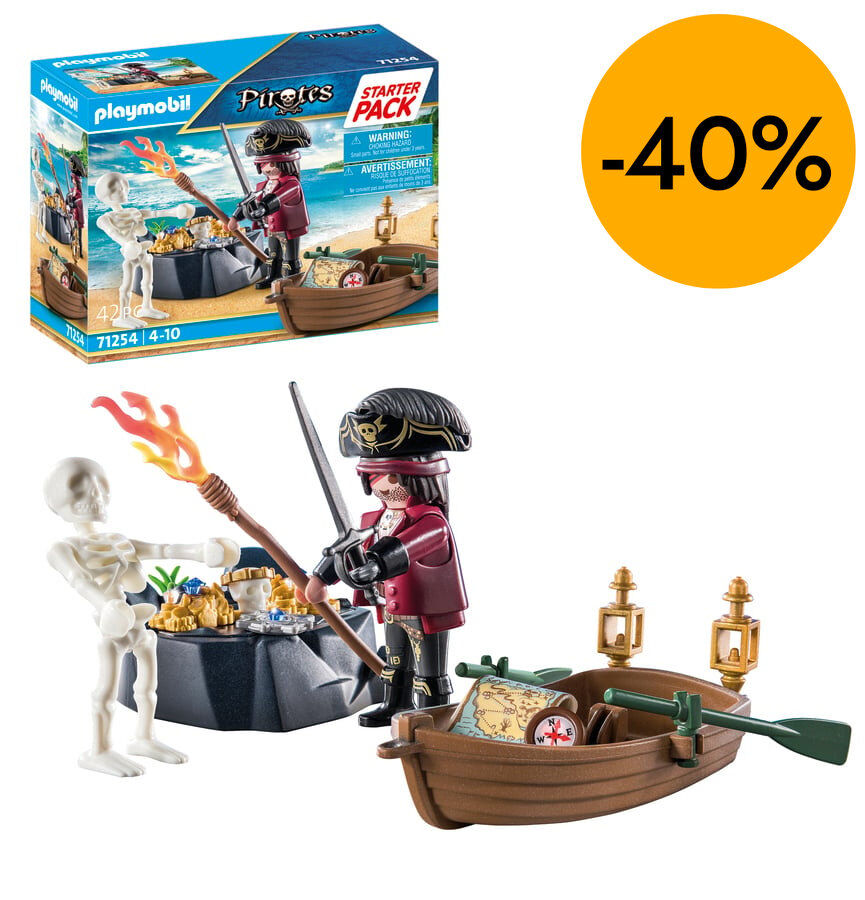 Playmobil Pirates Bote con remos 71254