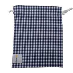 Thau Bolsa muda pequeña babero/toalla azul