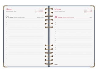 Agenda Finocam Alma Dia P&agrave;gina 2027 Castell&agrave; Blau