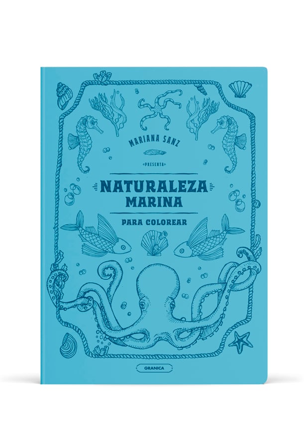 naturaleza marina para colorear
