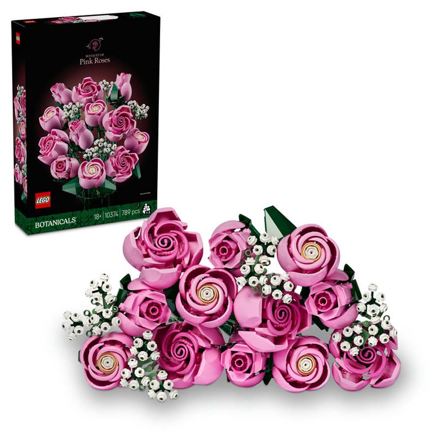 LEGO® Botanicals Ramo de Rosas Rosadas 10374