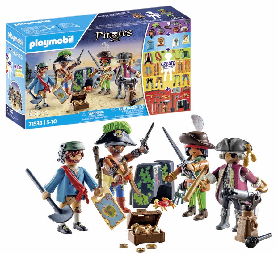 playmobil my figures piratas 71533