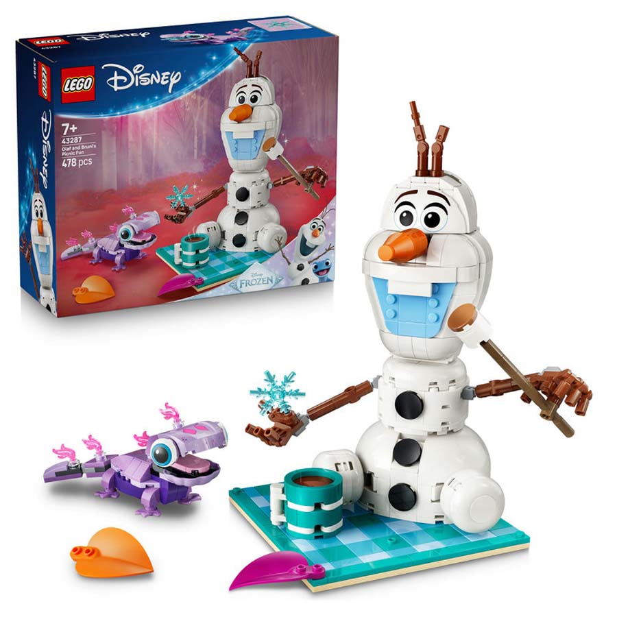 lego disneyr divertido picnic de olaf y bruni 43287