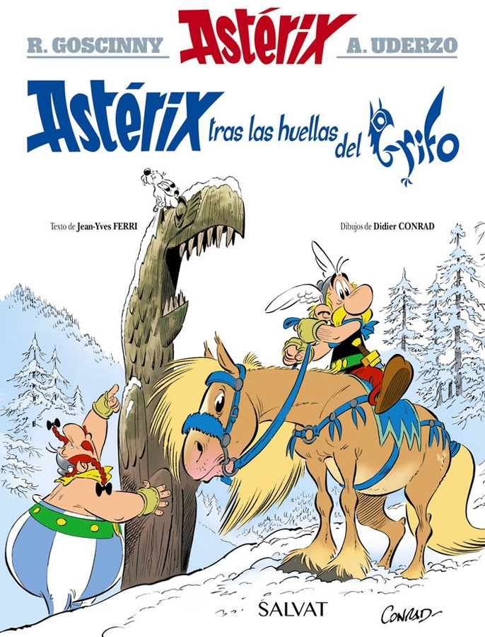 Astérix tras las huellas del grifo Astérix tras las huellas del grifo