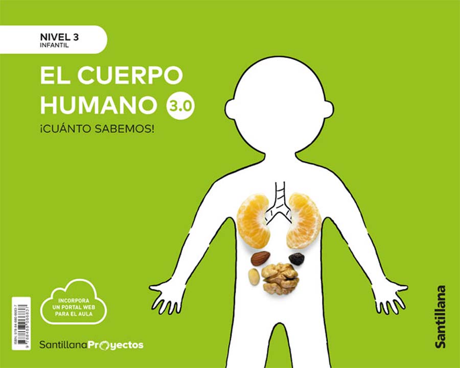 san 5 anos cuerpo humano 3 9788468066837
