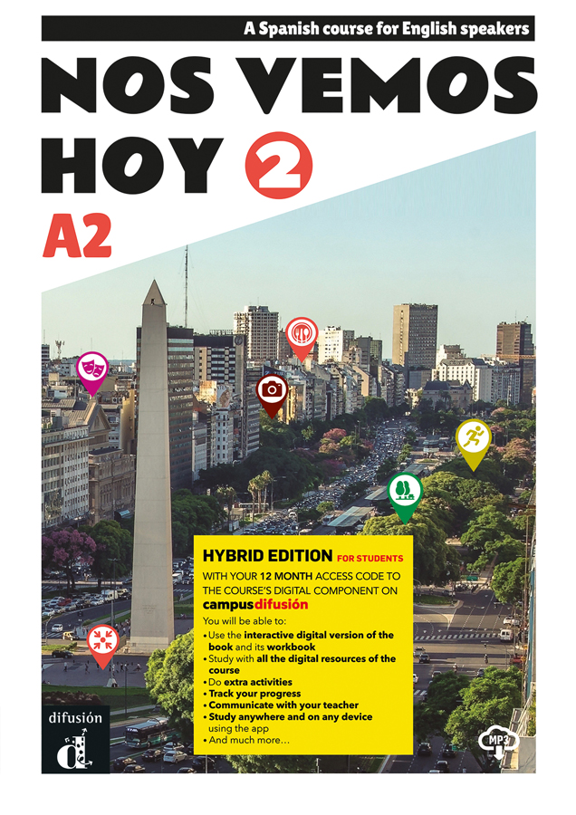 nos vemos hoy 2- edicion hibrida - spanish course for english speakers