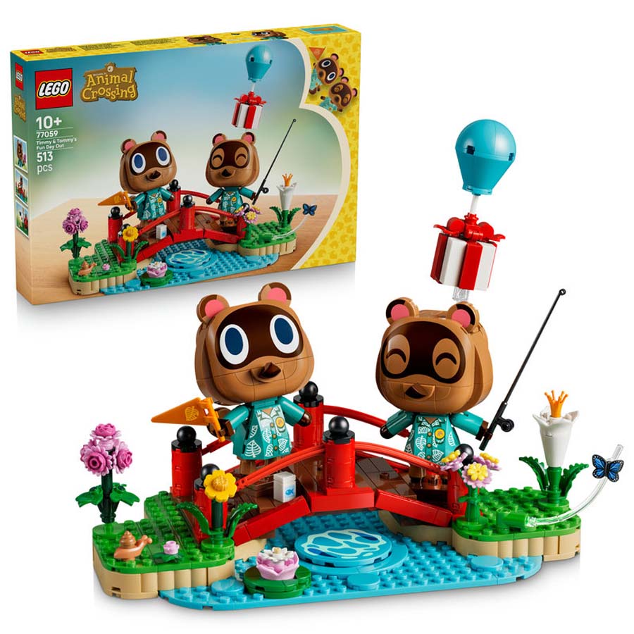 LEGO® Aniimal Crossing Un día divertido con Tendo y Nendo