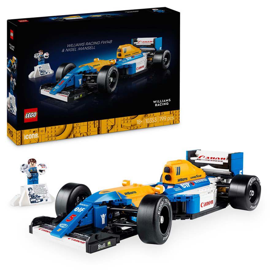 LEGO® Icons Williams Racing FW14B y Nigel Mansell 10353