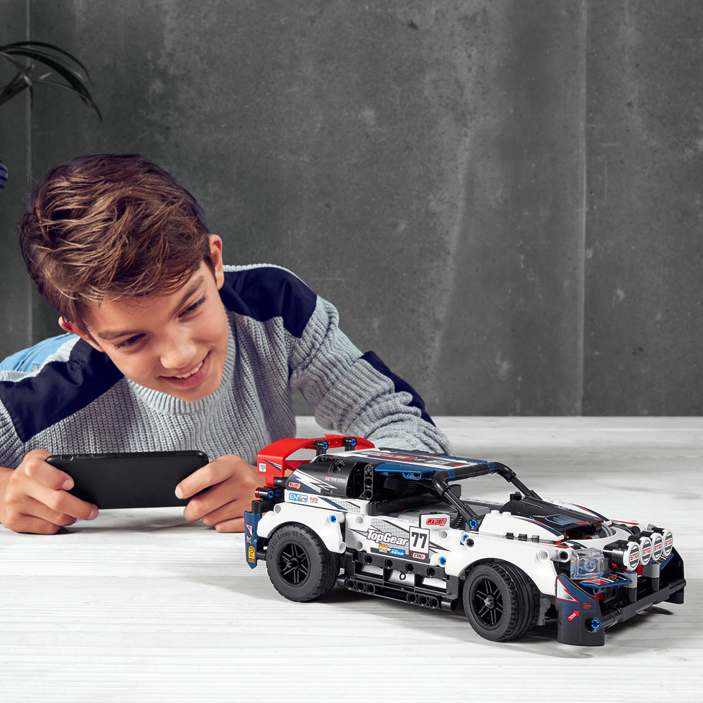 lego technic coche rally