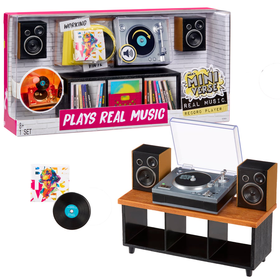 Tocadiscos con Vinilo Miniverse