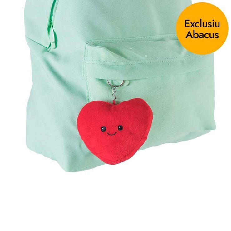 Peluche llavero Corazón 10 cm - Exclusivo Abacus
