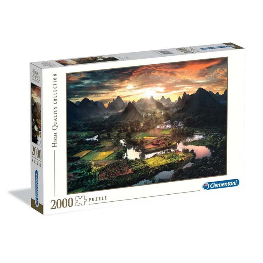 Puzle 2000 piezas Vista de China