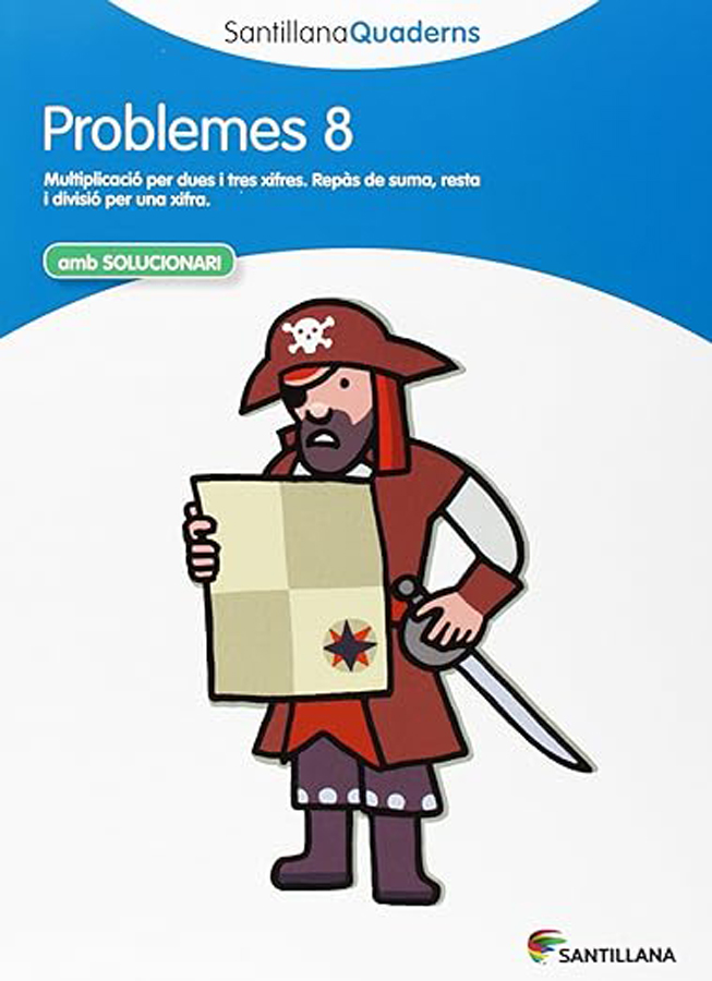 quadern amb solucionari problemes 8