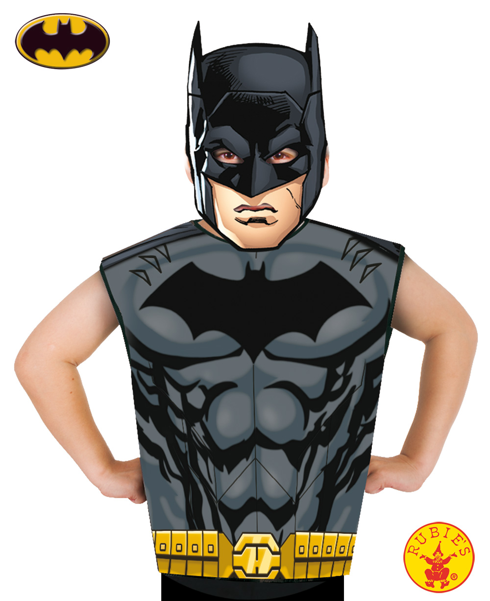 Rubie's Disfraz para niños de DC Comics Batman, capa y máscara, talla  única, color negro : : Juguetes y Juegos