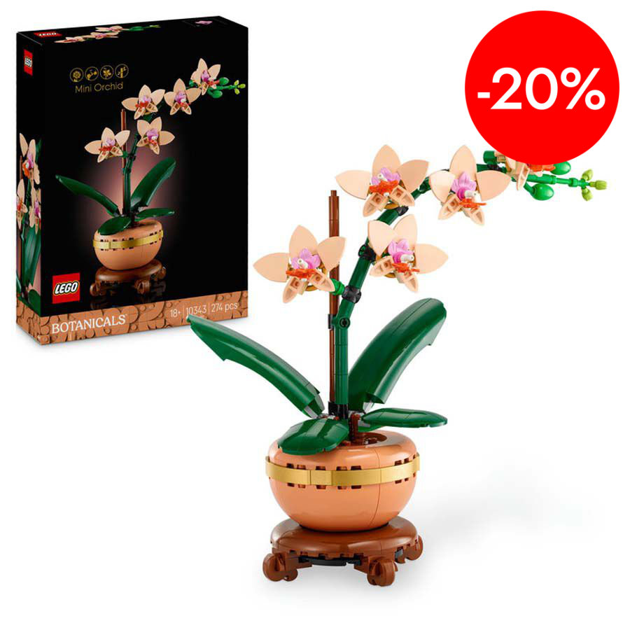 lego botanicals miniorquidea 10343