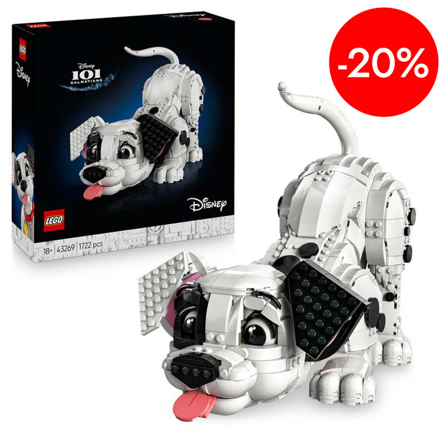 lego disneyr cachorro de 101 dalmatas 43269