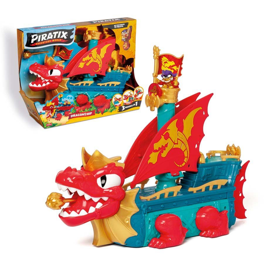 piratix wild kingdom dragon ship
