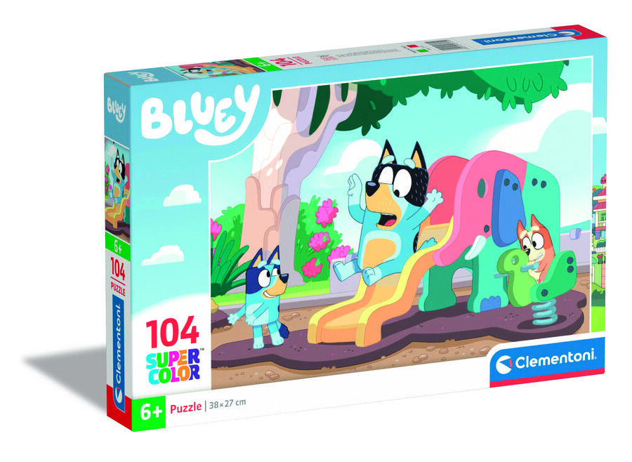 Puzle 104 piezas Bluey parque