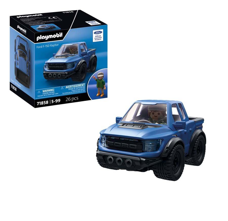 playmobil coche x ford f-150 raptor 71858