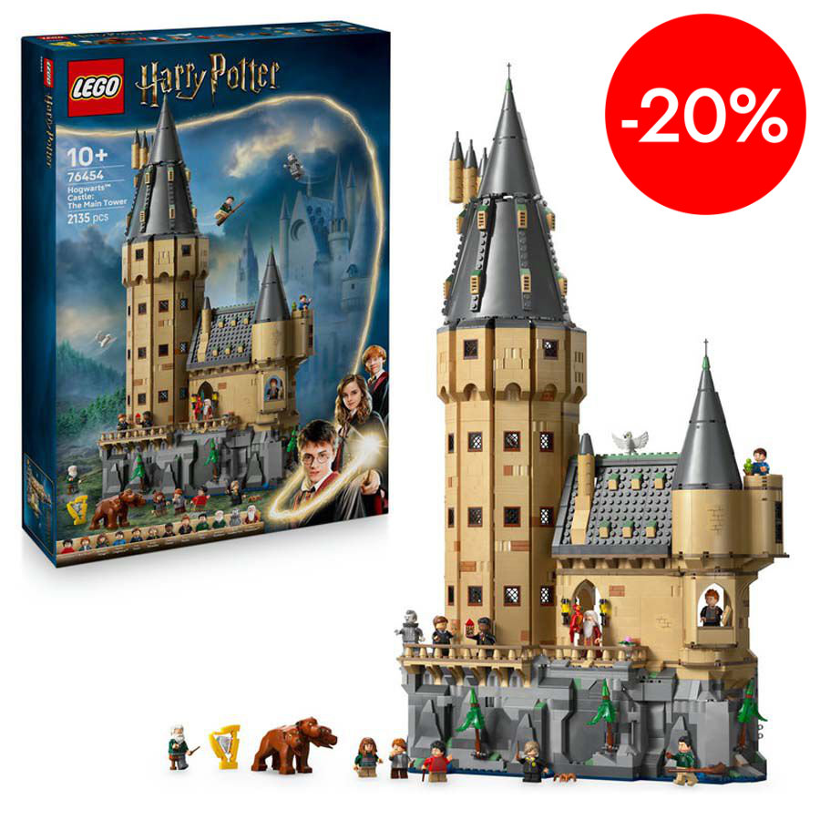 lego harry potter tm castillo de hogwartsr torre central 76454